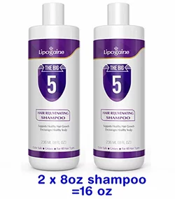 8 Shampoing stimulant pour les cheveux Lipogaine